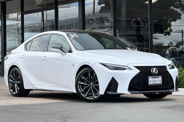 2021 lexus is 350 base