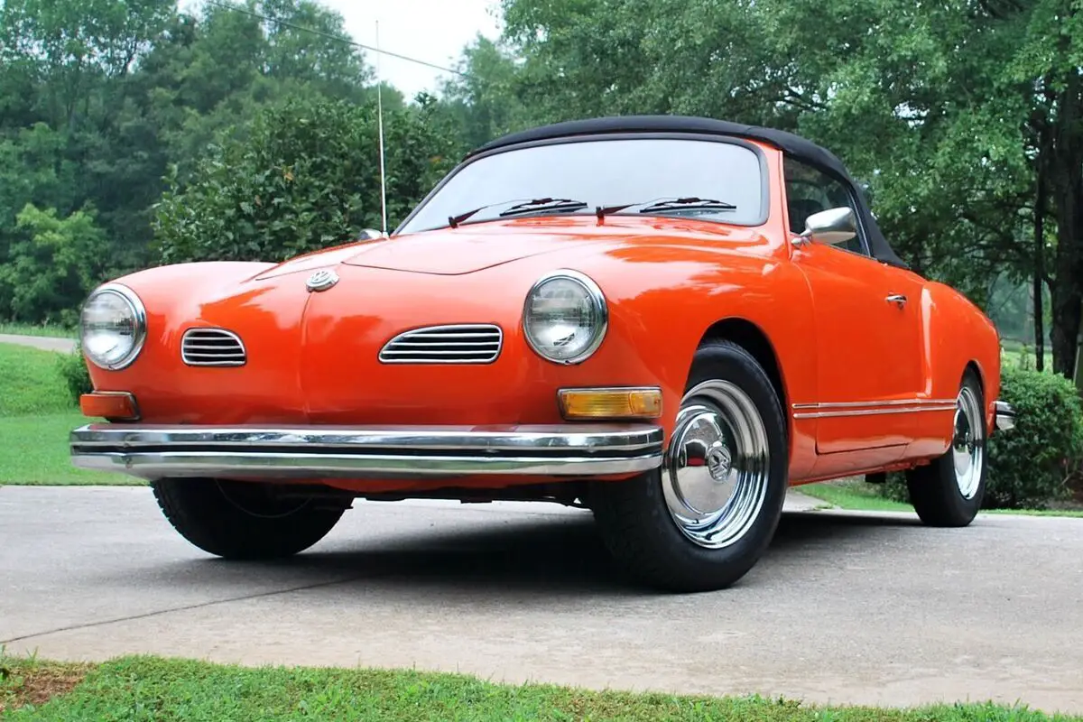 1973 karmann ghia convertible, autostick