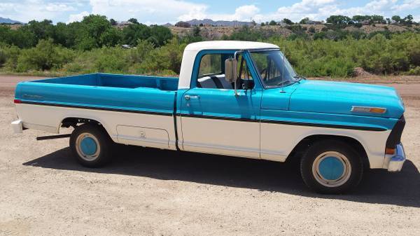 1971 ford f100 sport custom great condition