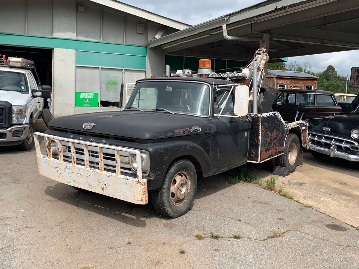 1962 ford f350 pickup black rwd manual