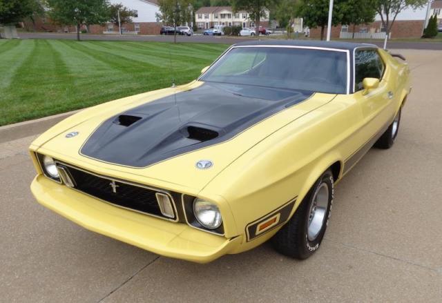 1973 ford mustang 60,143 miles 5.0 lter manual transmission stunning color!