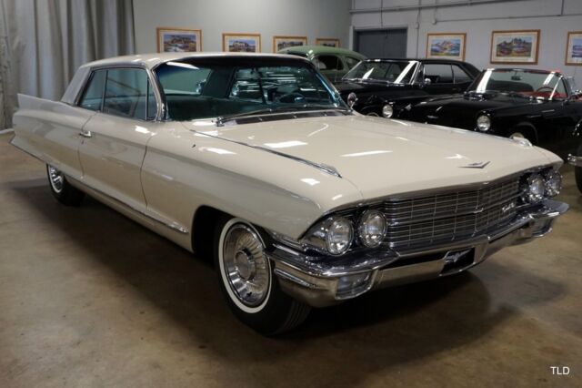 1962 cadillac series 62 coupe deville, sandlewood with 4536 miles available now!