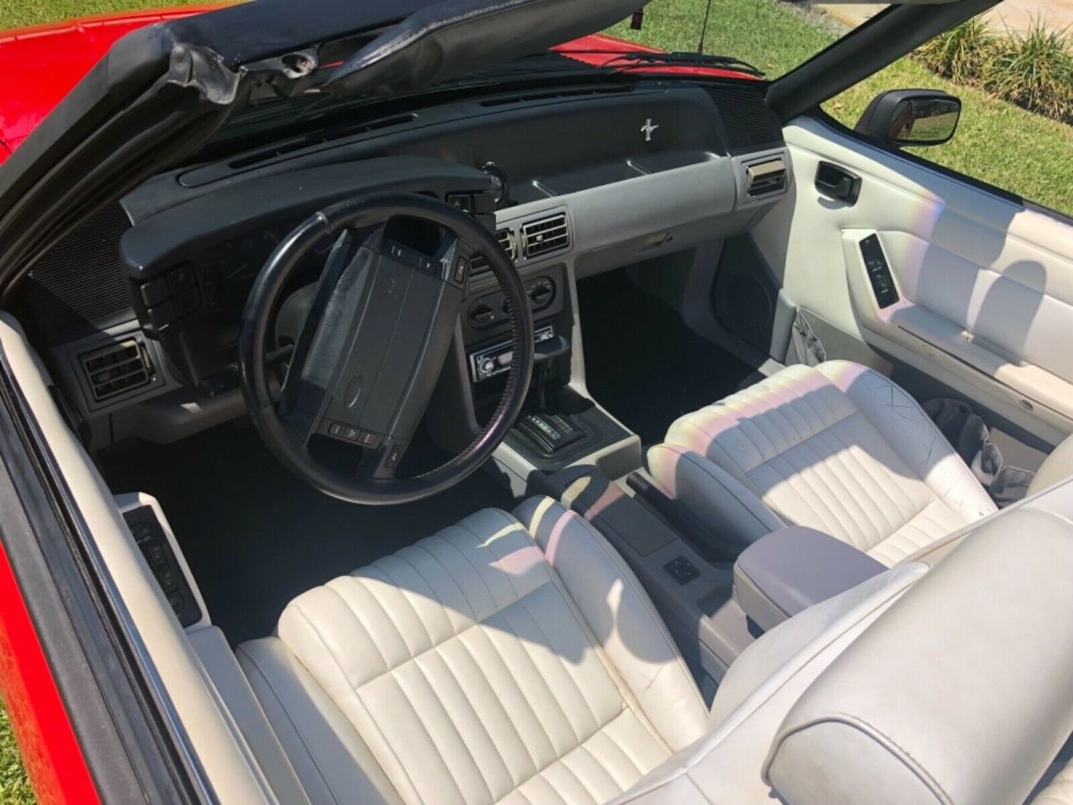 1993 ford mustang 5.0 v8 lx convertible