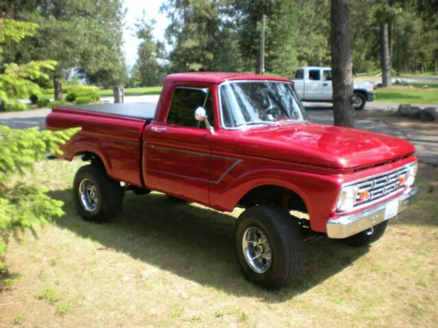 1962 ford f100 custom cab short box 4 x 4