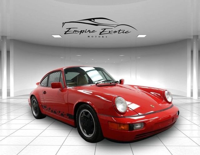 1991 guards red porsche 911 carrera 2 ,major service,investment,stunning