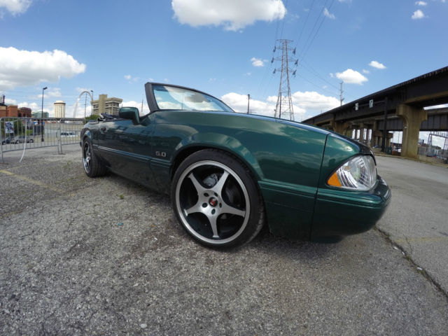 limited edition 7up mustang - 1990 lx convertible