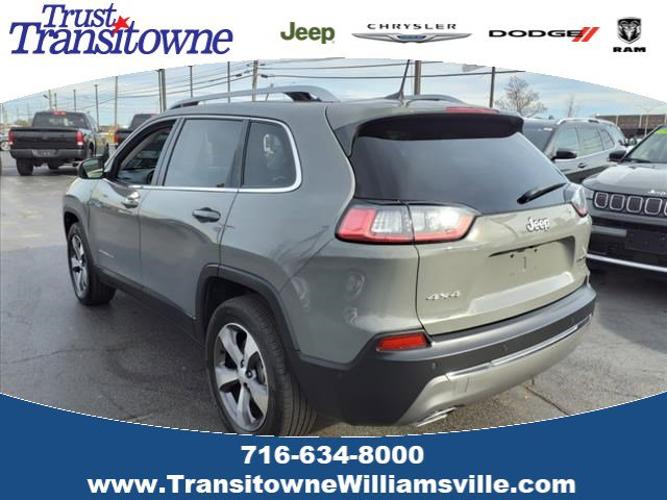 used 2021 jeep cherokee limited