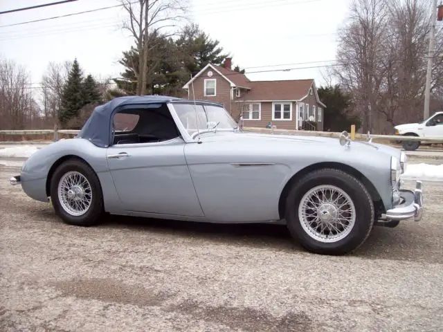 1960 austin healey 3000 bt7 frame off restoration