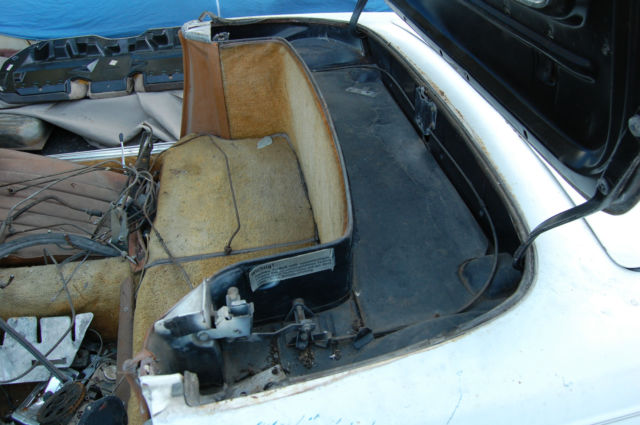 1965 mercedes-benz sl-class fl title rolling chassis restoration project parts