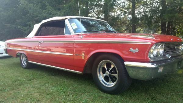 1963 ford galaxie 500 convertible new interiors!!