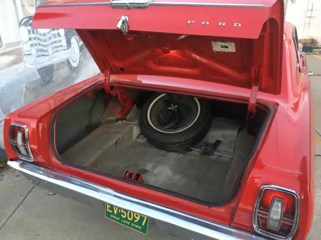 1968 ford torino 289 v8 red automatic