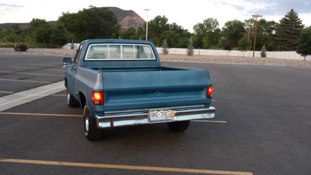 1978 gmc sierra 15 half-ton short wide bed shortbed swb c10 80k original miles