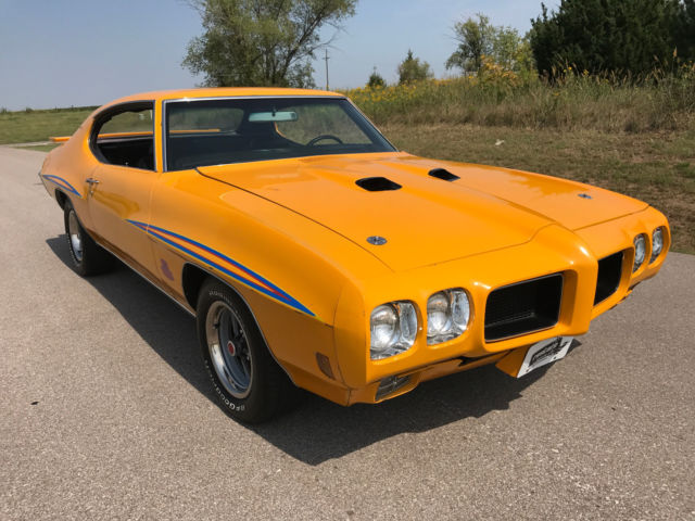 1970 gto judge - phs documented - orbit orange - 400 ra-iii automatic