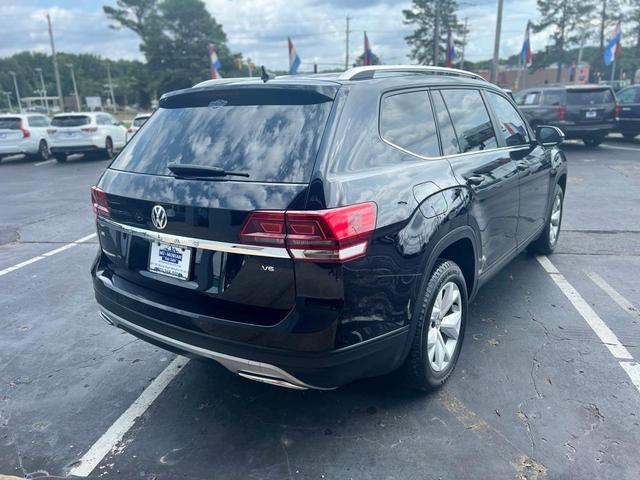 2018 volkswagen atlas 3.6l se w/technology