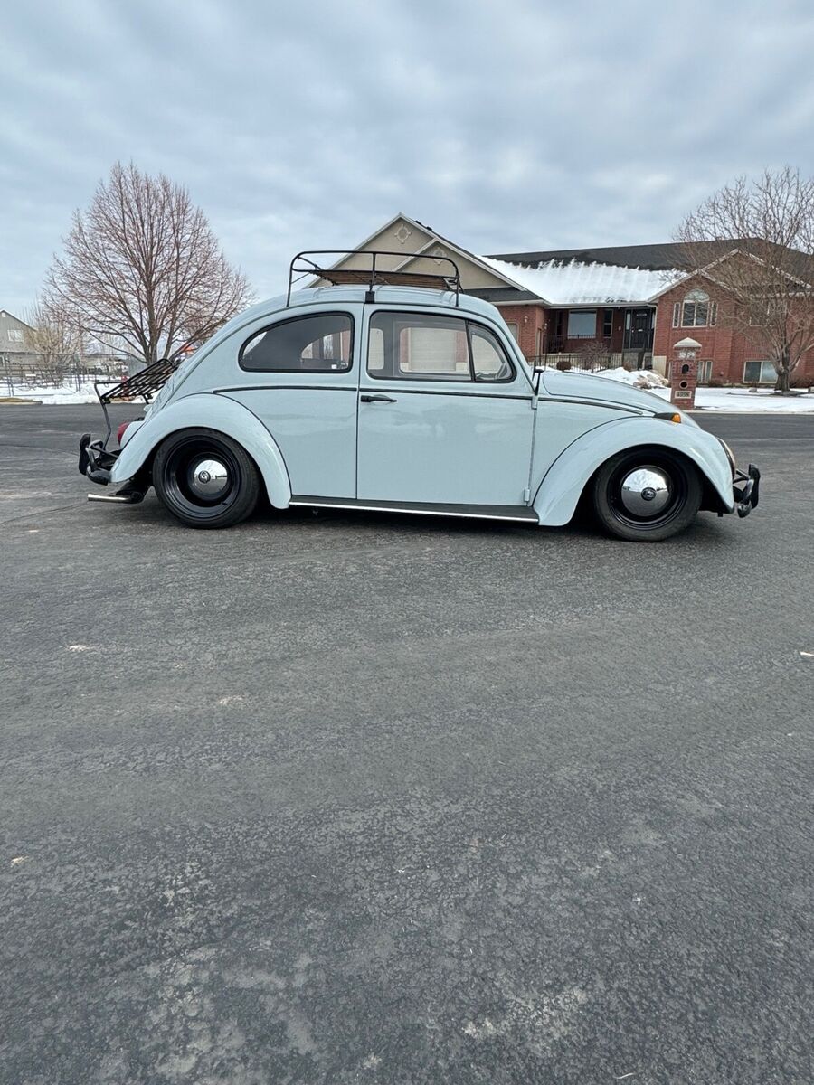 1964 volkswagen beetle grey