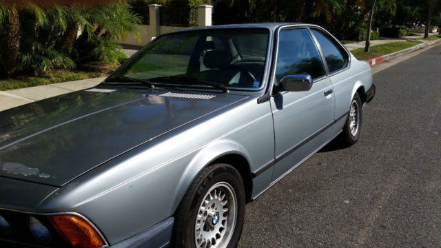 1984 bmw 633csi,coupe,5 speed manual, sunroof, leather,collector,runs great!!!!!