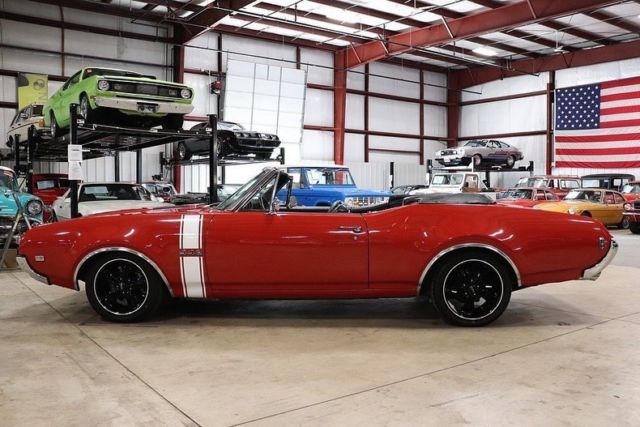 1968 oldsmobile 442 99722 miles scarlet red convertible 455ci v8 automatic