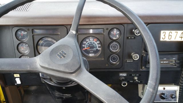 1981 international s series water truck. super condition! ex- fire department