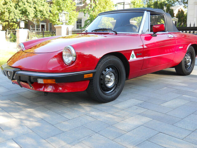 1990 alfa romeo spider graduate series 3.5 56k miles "superleggera"