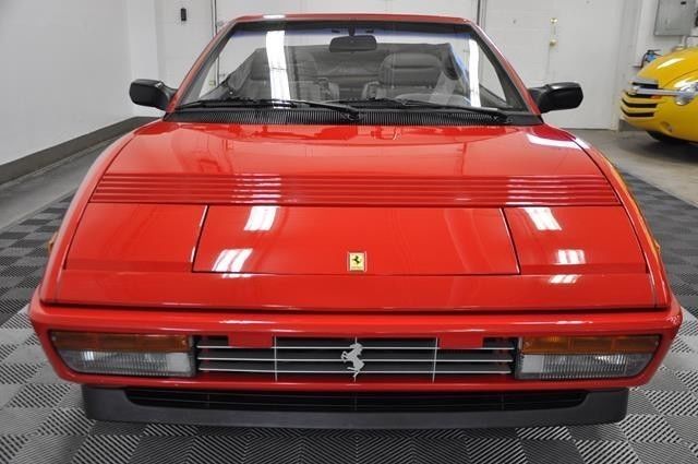 1990 ferrari mondial t cabriolet red/black 5 speed fresh service 15500 miles