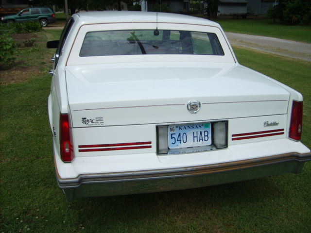 1987 cadillac deville 4 door sedan