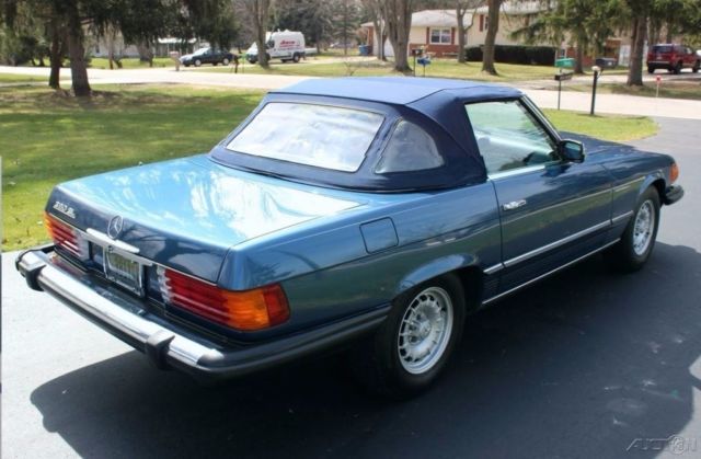1984 mercedes-benz 380 2 dr convertible used 3.8l v8 16v automatic rwd