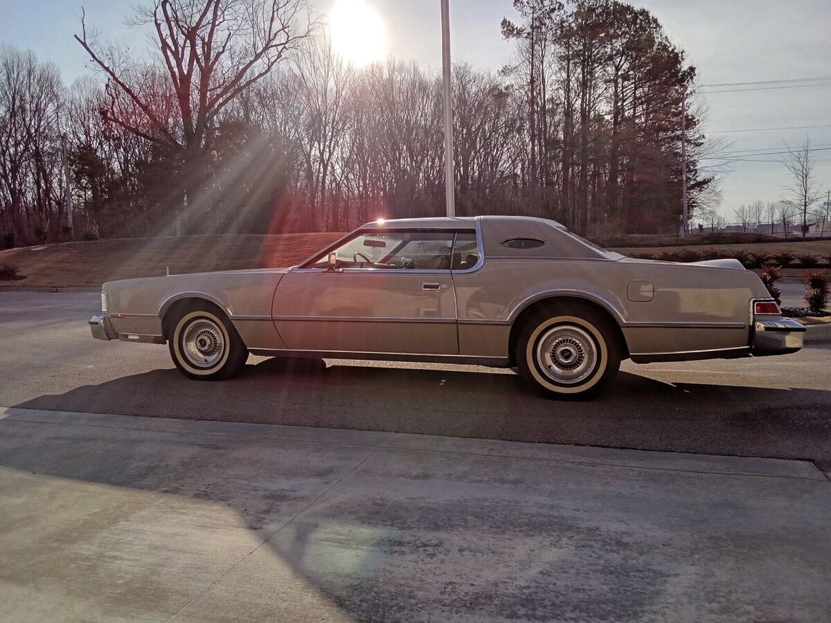 1976 lincoln continental grey rwd automatic cartier