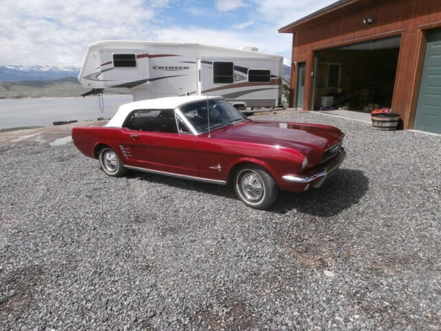 1966 numbers matching ford mustang rebuilt 200cid 3-spd manual 93337 mi