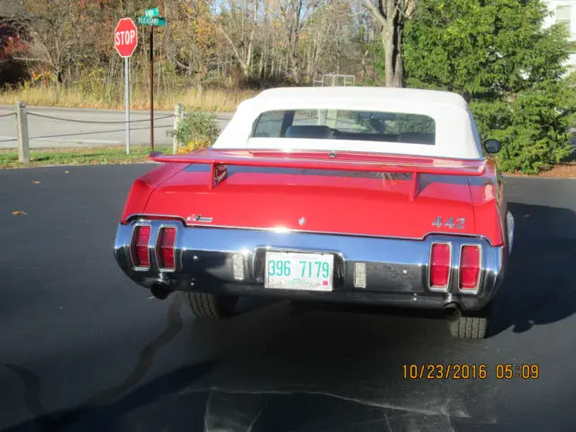1970 oldsmobile 442 w30 convertible