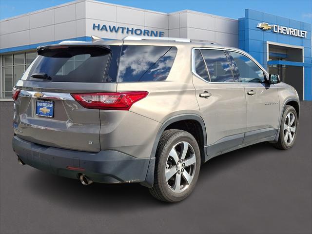 2018 chevrolet traverse lt leather