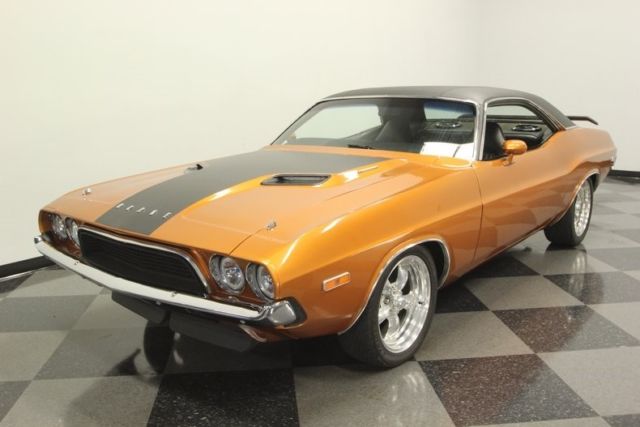 1973 dodge challenger restomod coupe 340 v8 3 speed automatic classic vintage co