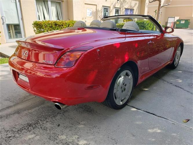 2004 lexus sc400 in boca raton, florida