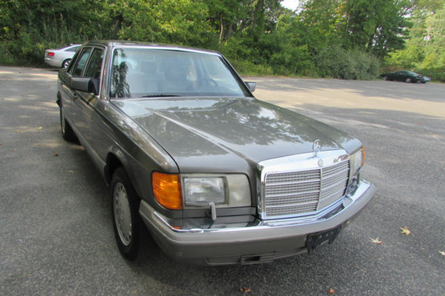 1986 mercedes benz 420 sel 106k miles clean car fax alloy wheels