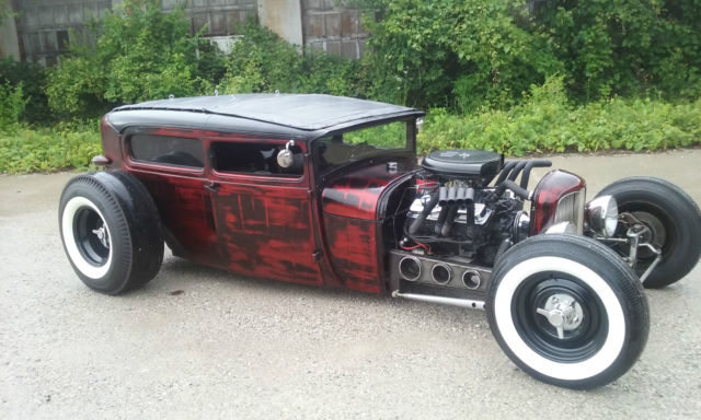 1929 ford tudor rat rod