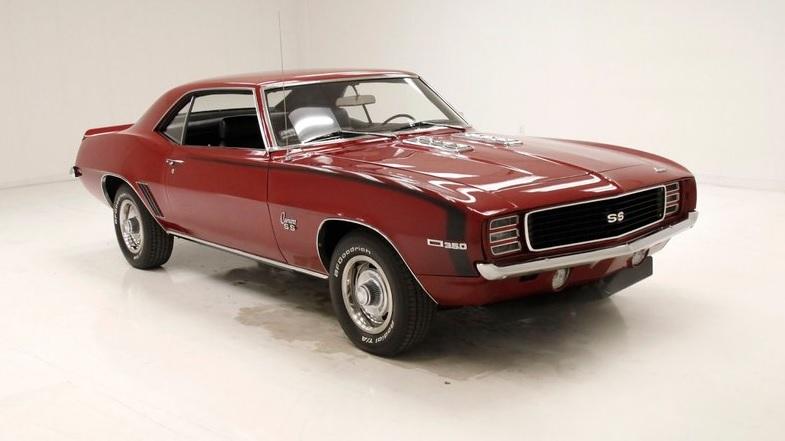 1969 chevrolet camaro ss 350 v8 coupe