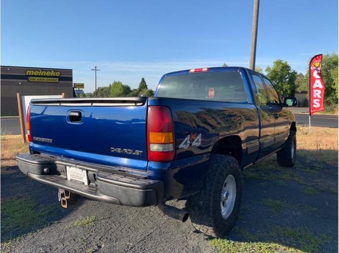 used 2002 chevrolet silverado 1500 4x4 extended cab moscow, id 83843 for sale in moscow, idaho