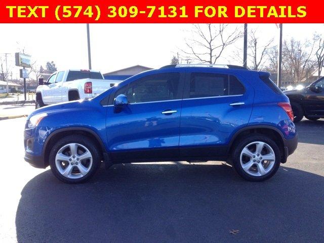used 2016 chevrolet trax awd ltz mishawaka, in 46545 for sale in mishawaka, indiana