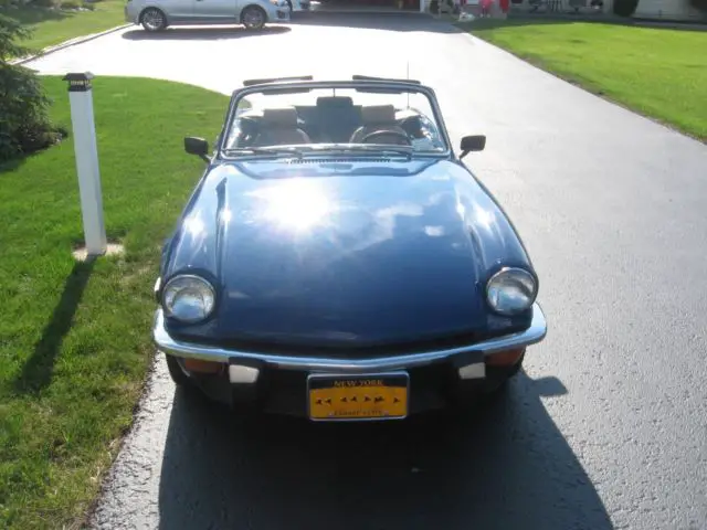 1975 triumph spitfire convertible,excellent condition,older original restoration