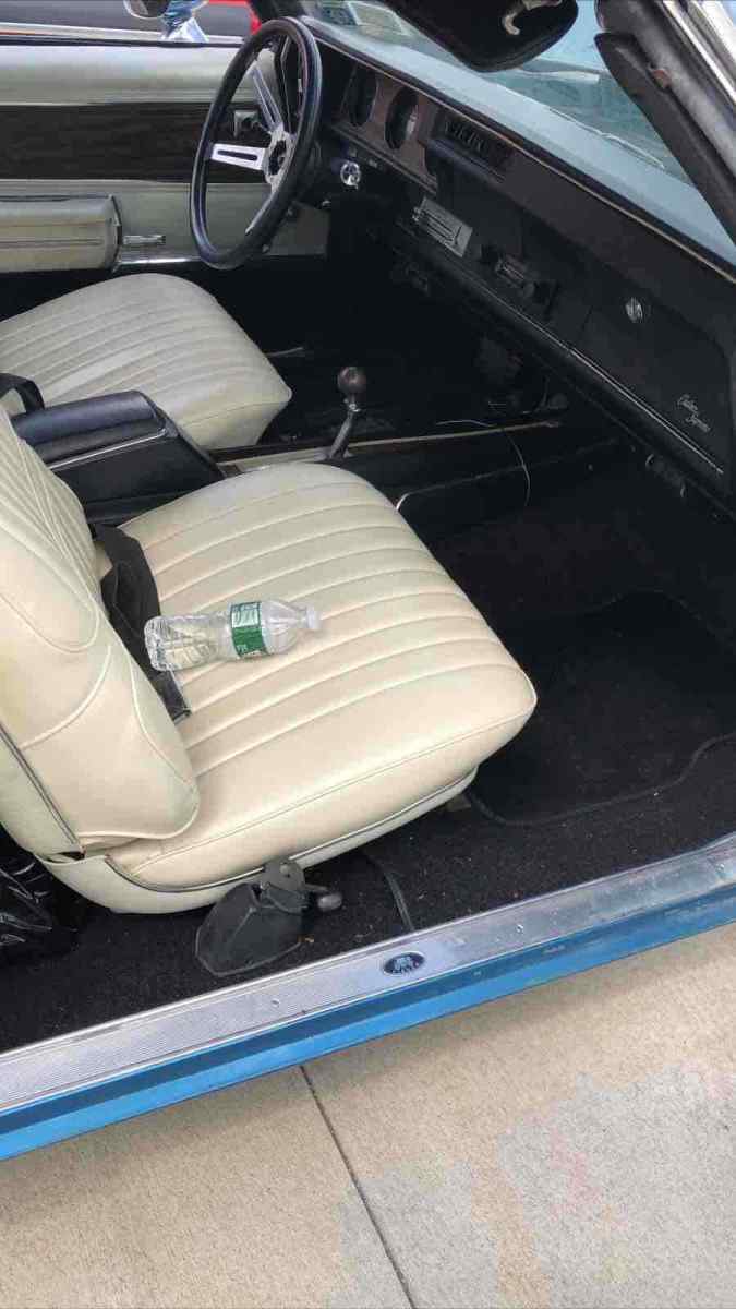 1971 oldsmobile cutlass convertible blue rwd automatic