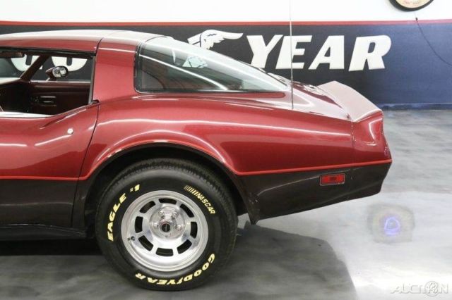 1981 corvette t-top ac ps pb leather rare two-tone paint scheme 76k miles