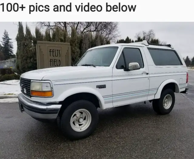 1992 ford bronco roll a long edition
