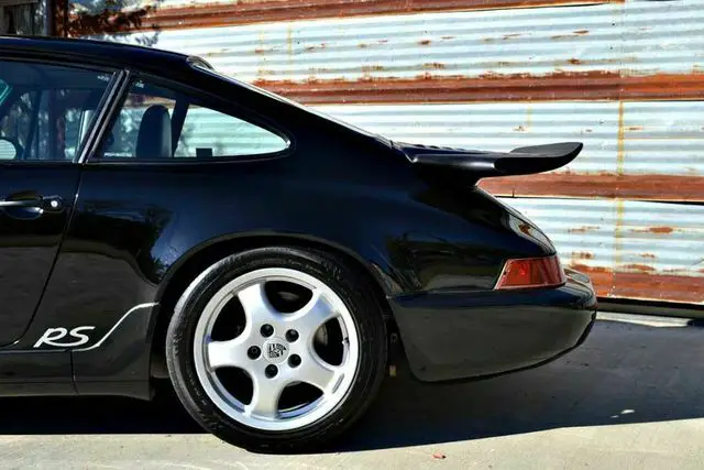 1993 porsche 911 rs america black 1 of 701 built extensive service records
