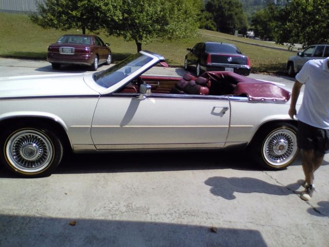 1985 cadillac el dorado biarritz convertible