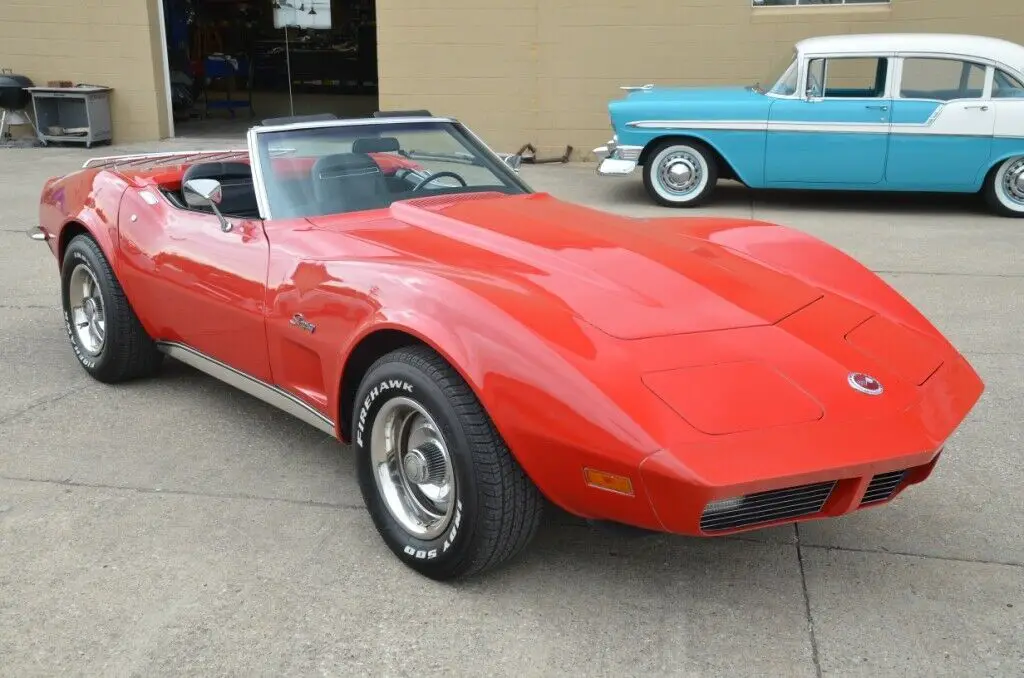 1973 corvette convertible survivor - exceptionally nice diving car