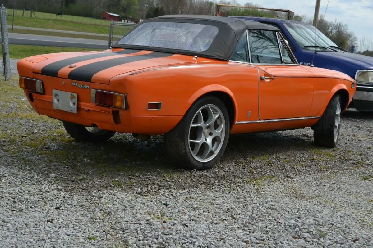 1974 classic fiat 124 spider 1800cc