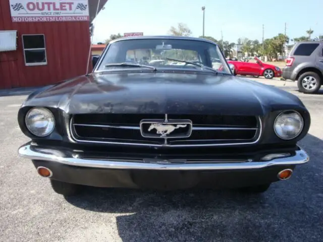 1965 ford mustang 2-door 98320 miles dark blue 200cid 3.3l thriftpower 6-cylind