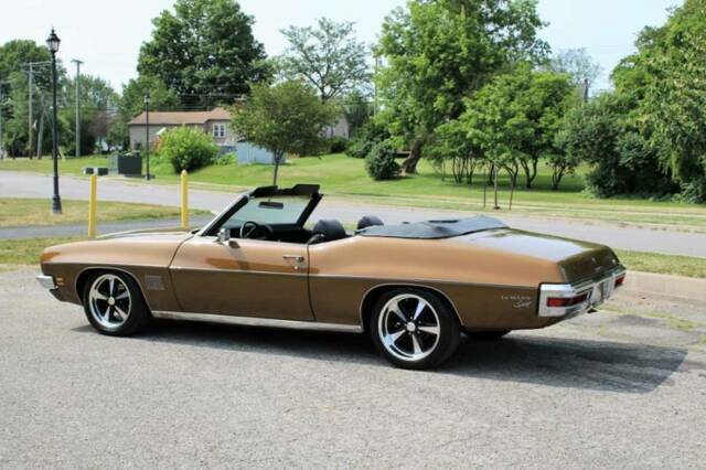 1971 pontiac le mans sport 350 convertible automatic air conditioned no reserve