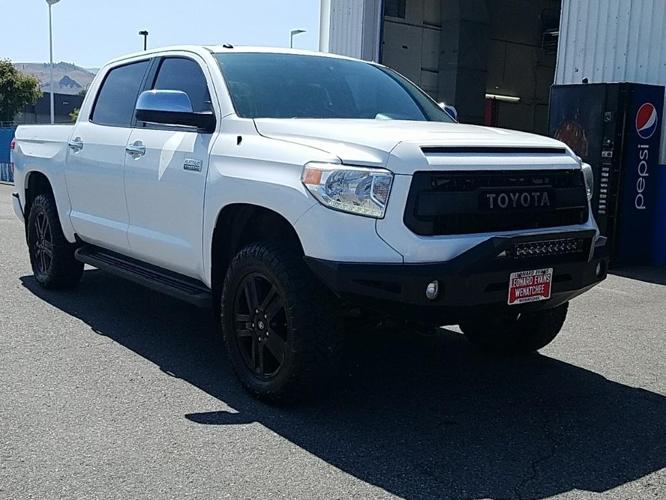 used 2014 toyota tundra crewmax platinum wenatchee, wa 98801 for sale in appleyard, washington