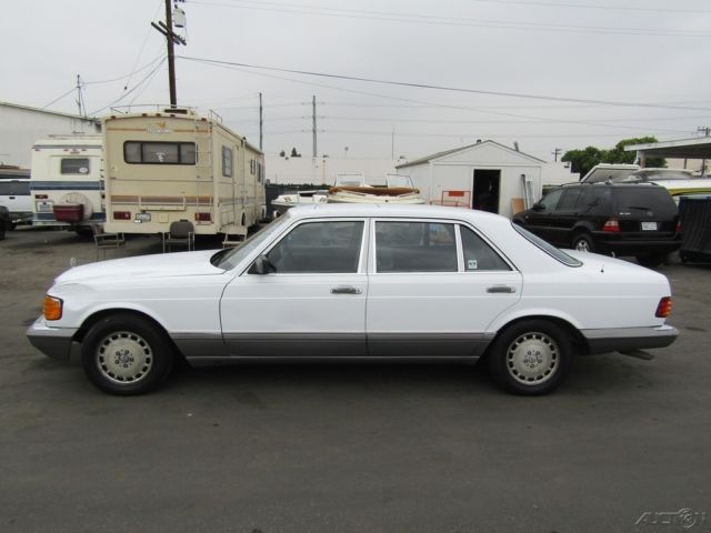 1988 mercedes-benz 420sel 4 dr used 4.2l v8 16v automatic no reserve