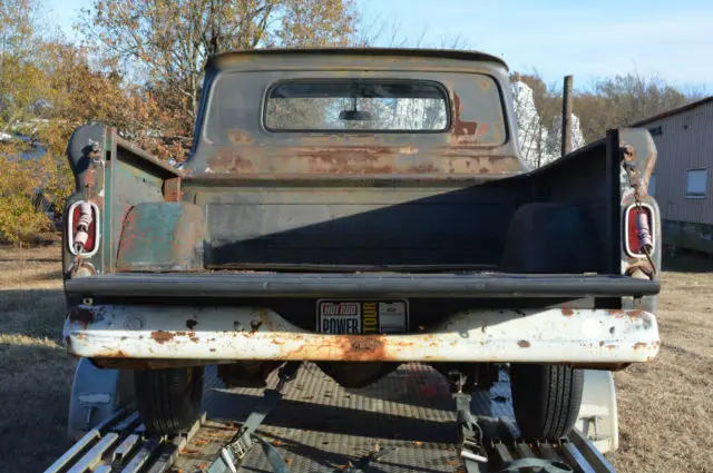 barn found/two owner 1965 chevrolet c10 swb fleetside pickup truck project